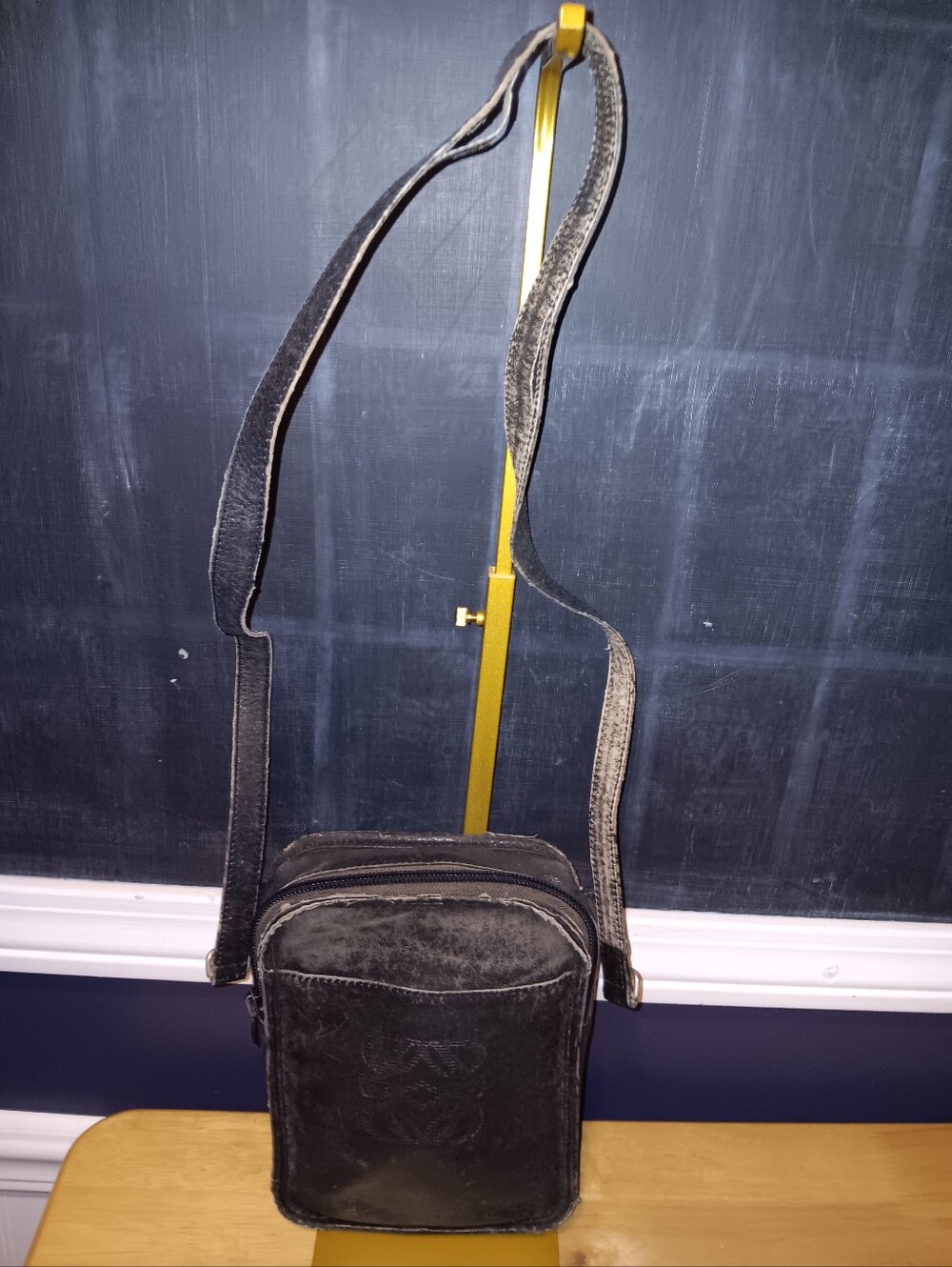 Loewe Leather Anagram Ceossbody Bag